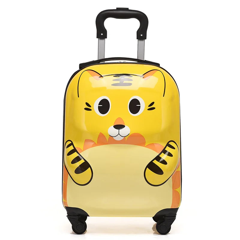 Cute 18” 3D Animal Kids Trolley Case – Spinner Suitcase