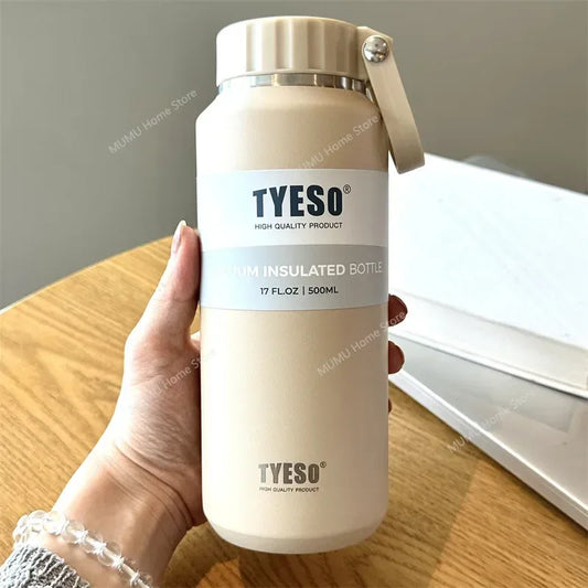 Stainless Steel Insulated Water Bottle – 510ml/710ml Travel Thermos for Hot & Cold Drinks