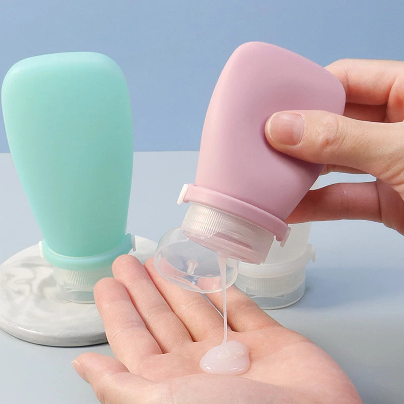 Silicone Travel Bottles – Refillable & Leakproof (30/60/90ml)