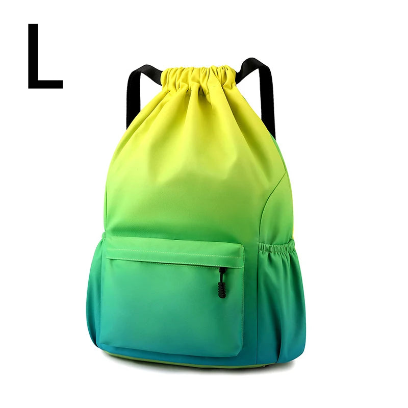 Waterproof Sports Drawstring Bag – For Travel,  Gym, & School