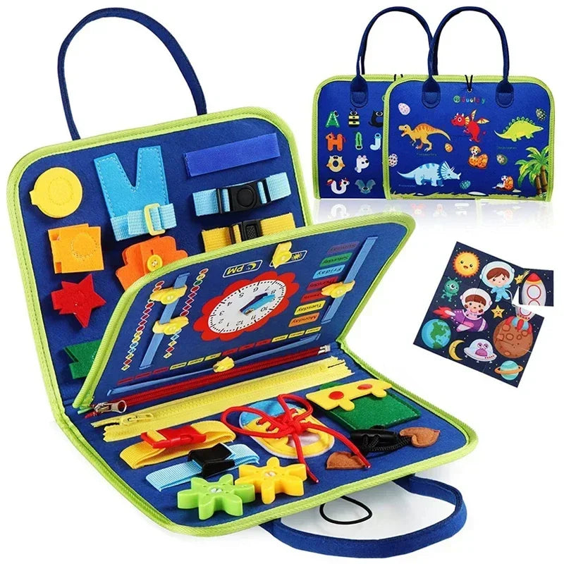  Kids Travel Toy Felt Activity