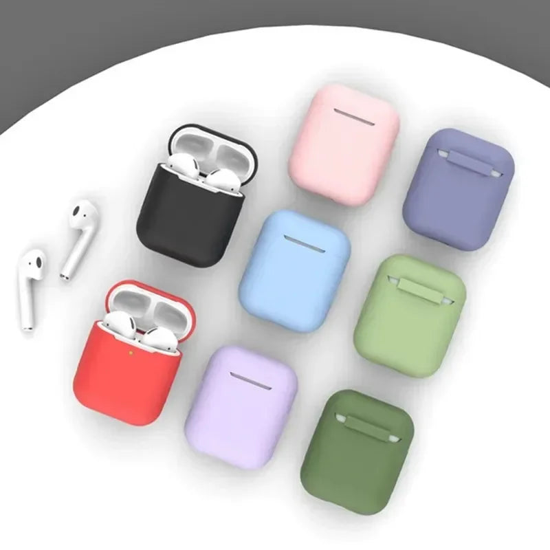 Soft Silicone Case for AirPods 1 & 2 – Protective & Stylish