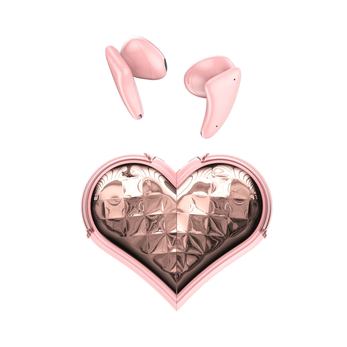 Stylish Bluetooth Earbuds – Wireless, Built-In Mic, Perfect for Girls