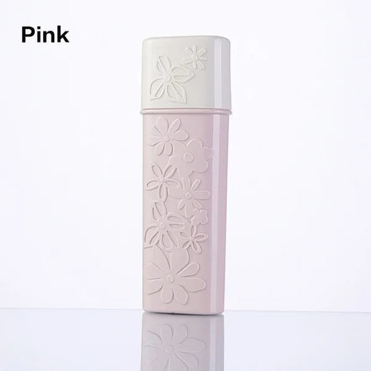 Travel Toothbrush & Toothpaste Holder – Portable Storage Cup