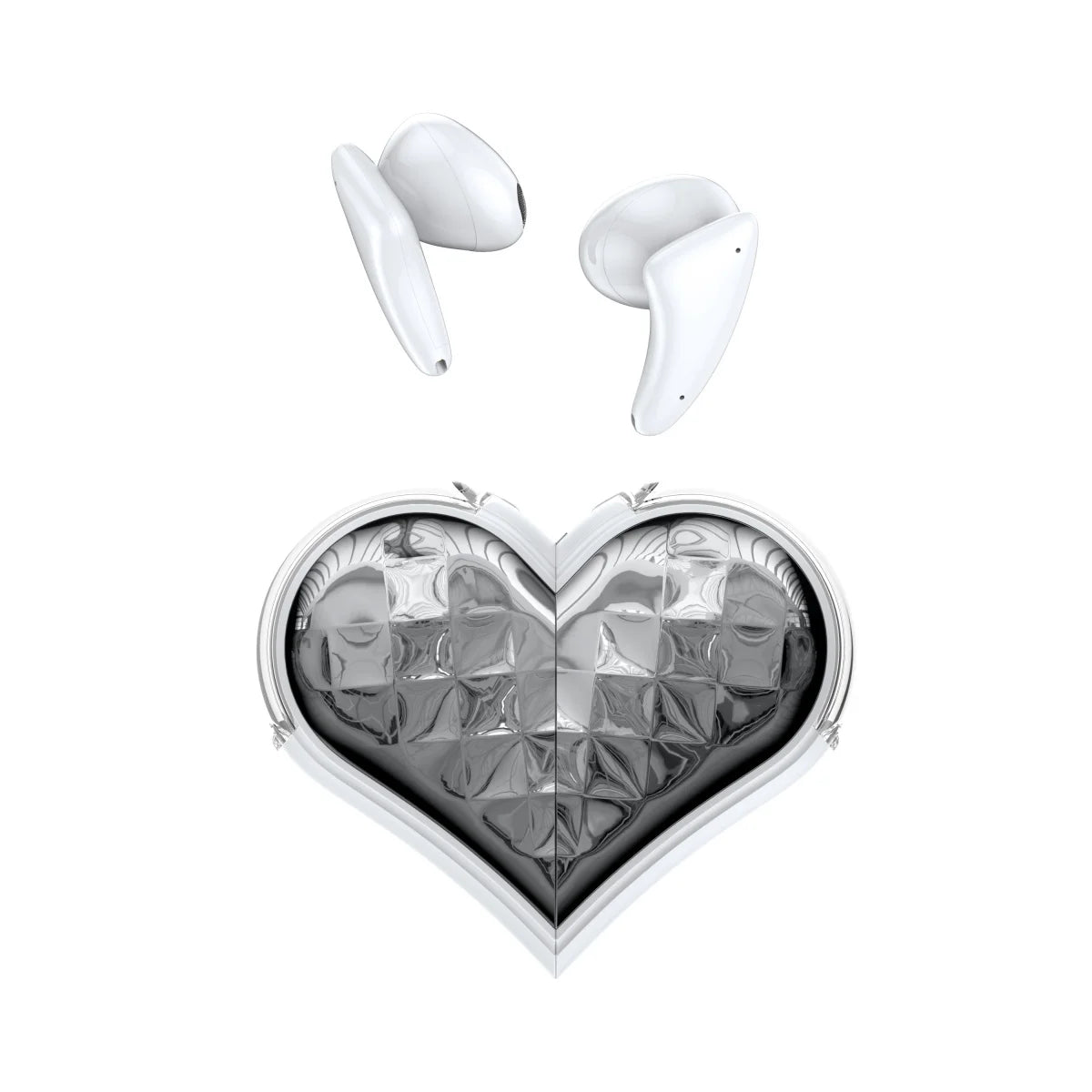 Stylish Bluetooth Earbuds – Wireless, Built-In Mic, Perfect for Girls