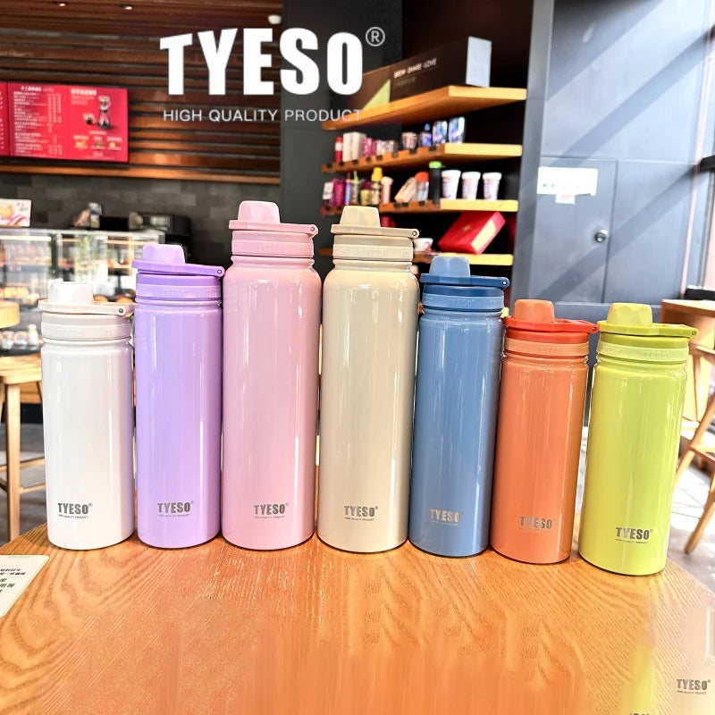 Stainless Steel Insulated Water Bottle-Travel Mug for Hot & Cold Drinks
