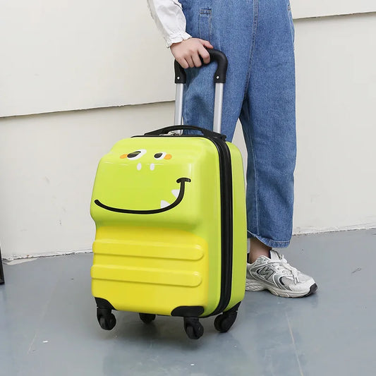Cute 18” 3D Animal Kids Trolley Case – Spinner Suitcase