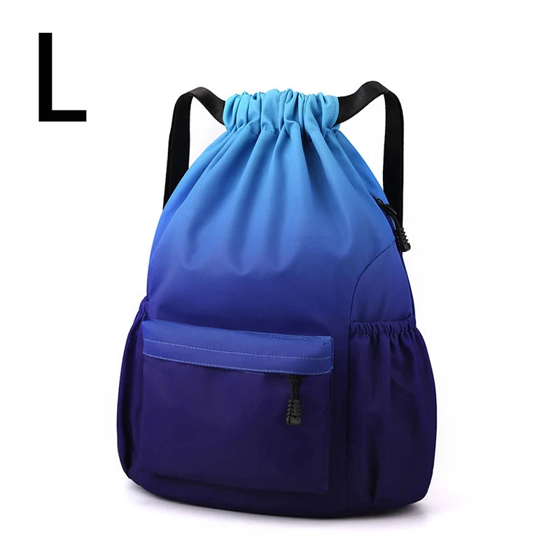 Waterproof Sports Drawstring Bag – For Travel,  Gym, & School