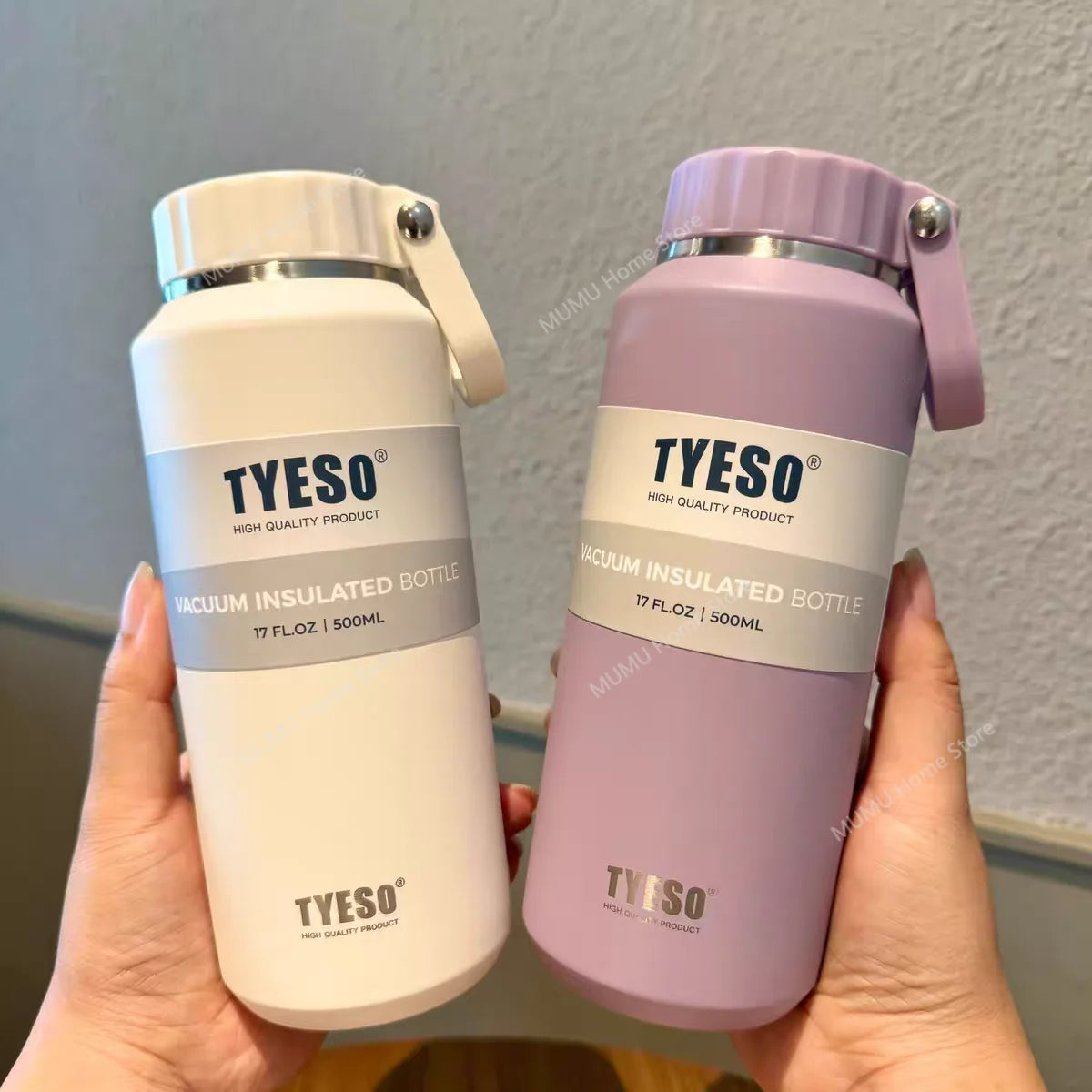 Stainless Steel Insulated Water Bottle – 510ml/710ml Travel Thermos for Hot & Cold Drinks