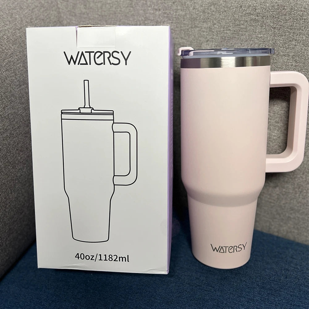 40oz – Stainless Steel Tumbler -Travel Mug for Hot & Cold Drinks