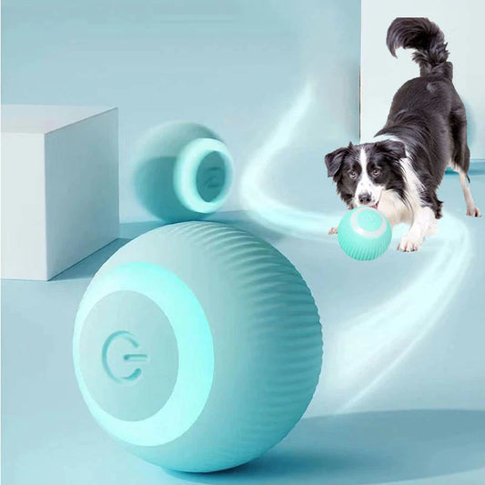 Electric Dog Toys Smart Puppy Ball Toys for Cat Small Dogs 