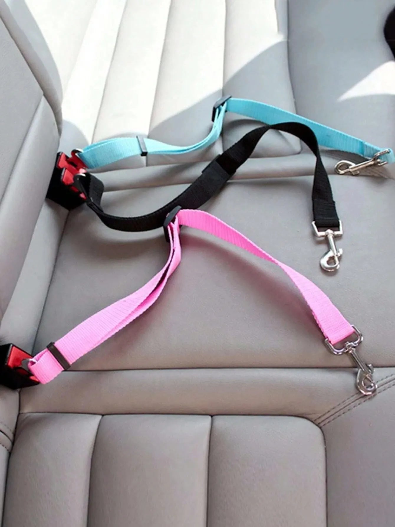 1Pcs Pet Seat Belt for Dog & Cat, Retractable pet Seatbelt for Car