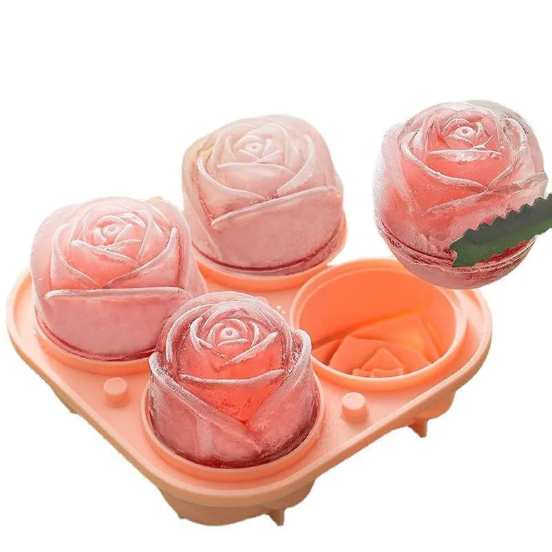 Rose Ice Molds 