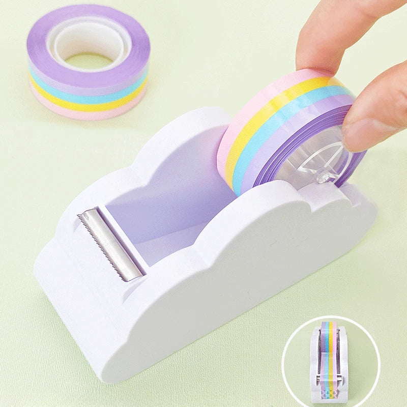 1 Pcs Cute Cloud Tape Dispense