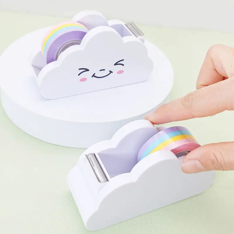 1 Pcs Cute Cloud Tape Dispense