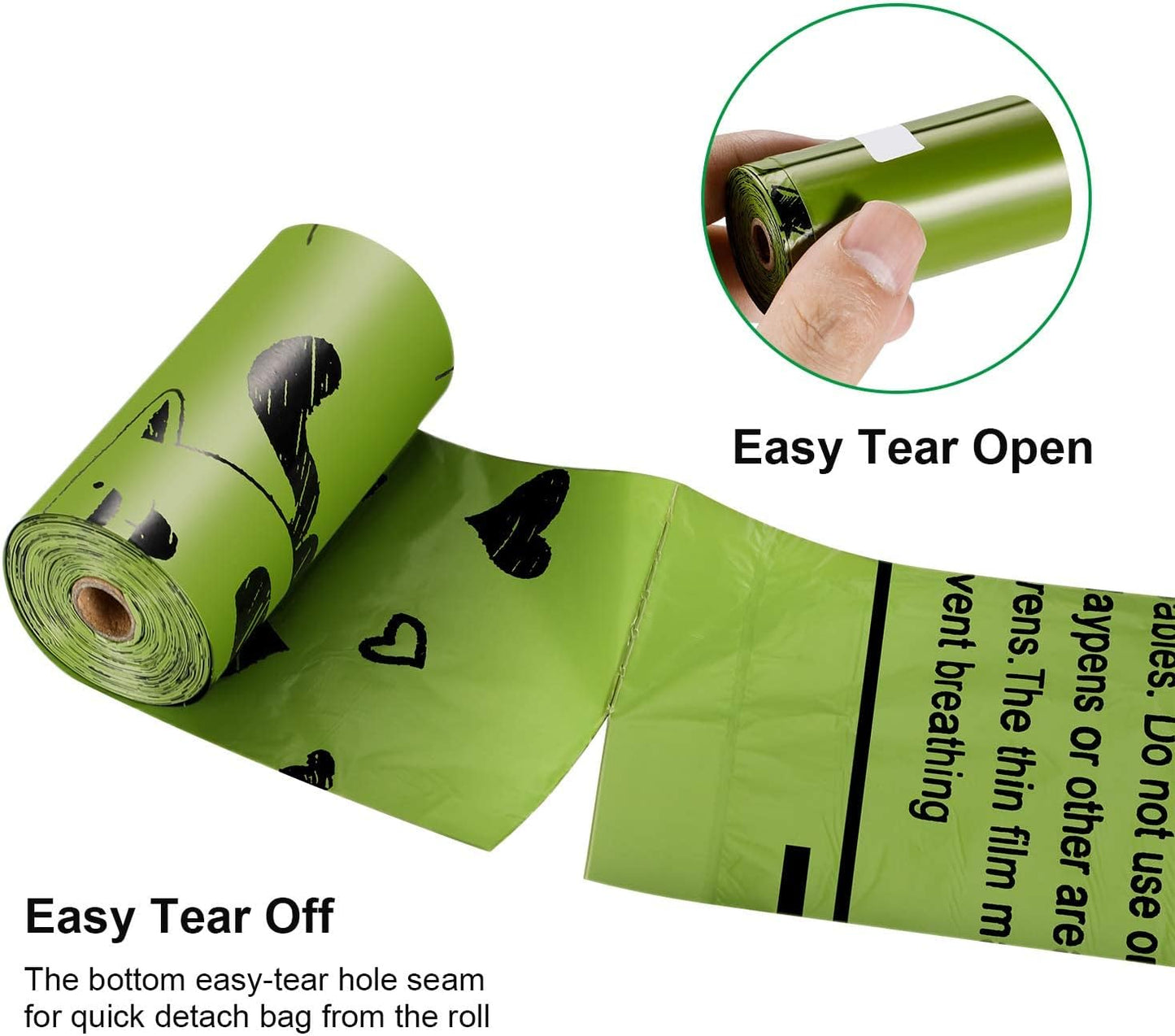 Biodegradable Dog Poop Bags: 720 Bags 