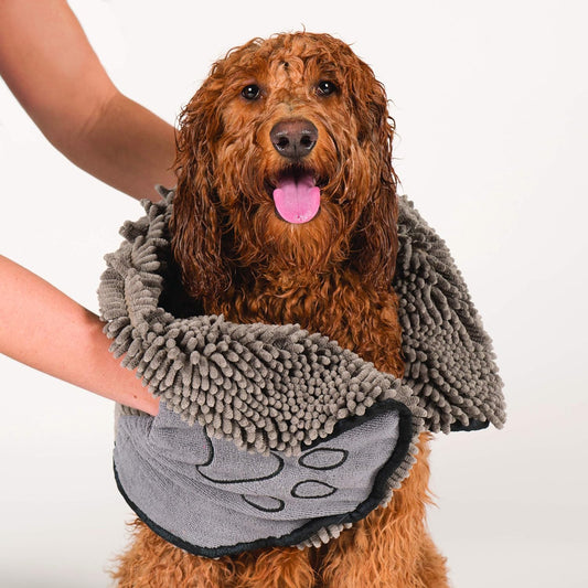 Shammy Dog Towels for Drying Dogs - Heavy Duty Soft Microfiber Bath Towel 