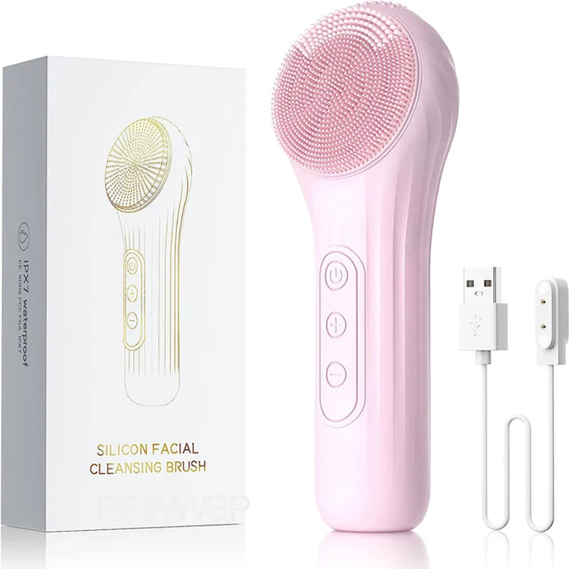 Sonic Facial Cleansing Brush Waterproof 